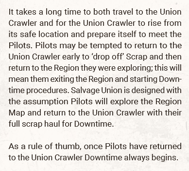 salvage union downtime procedure