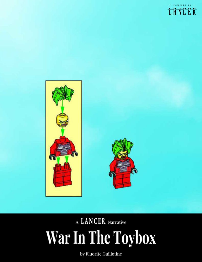 the cover for War In The Toybox
