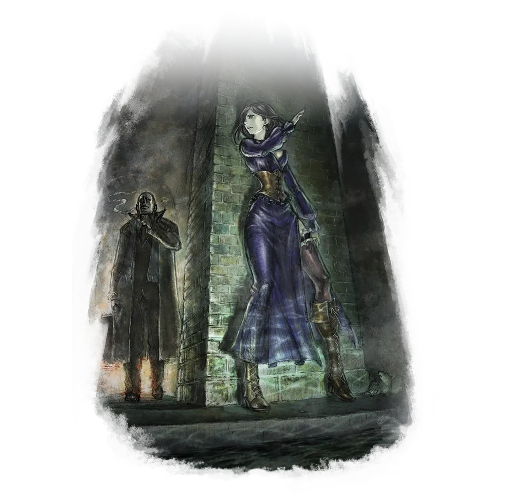 Throne the Thief from Octopath Traveler 2