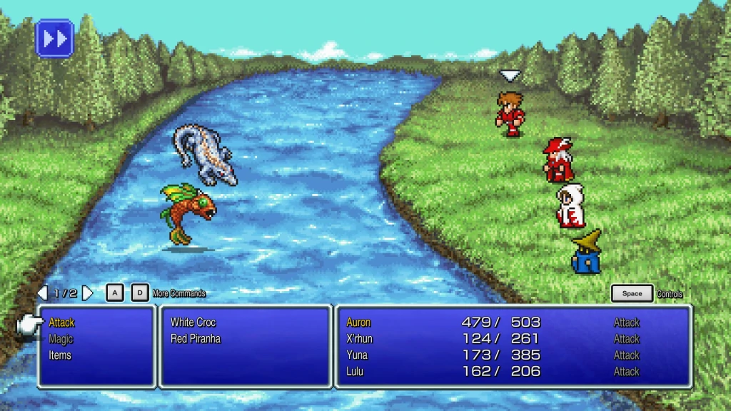 final fantasy combat