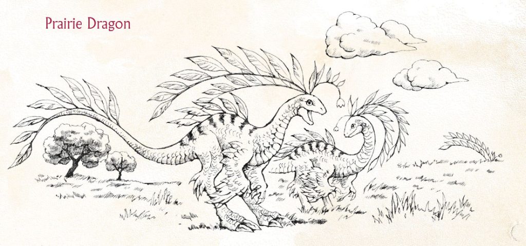 the prairie dragon from Ryuutama