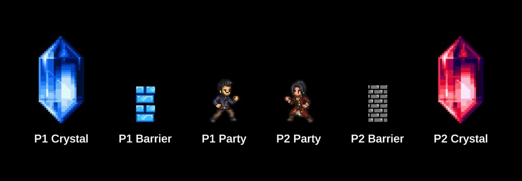 the side profile for Crystal Clash